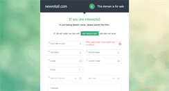 Desktop Screenshot of newretail.com